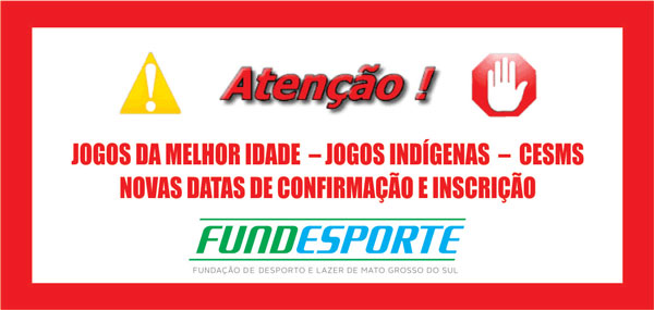 JOGOS DA MELHOR IDADE – FUNDESPORTE