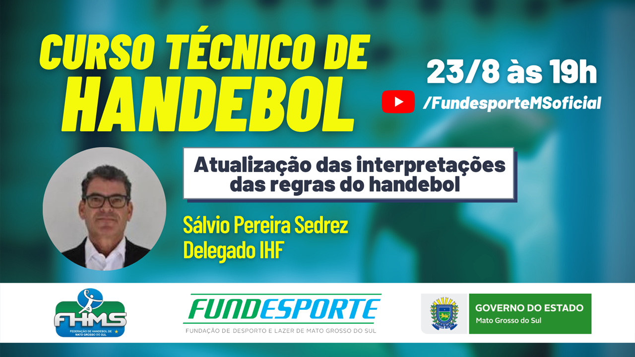 FEEMG - Curso de arbitragem de handebol! A FEEMG