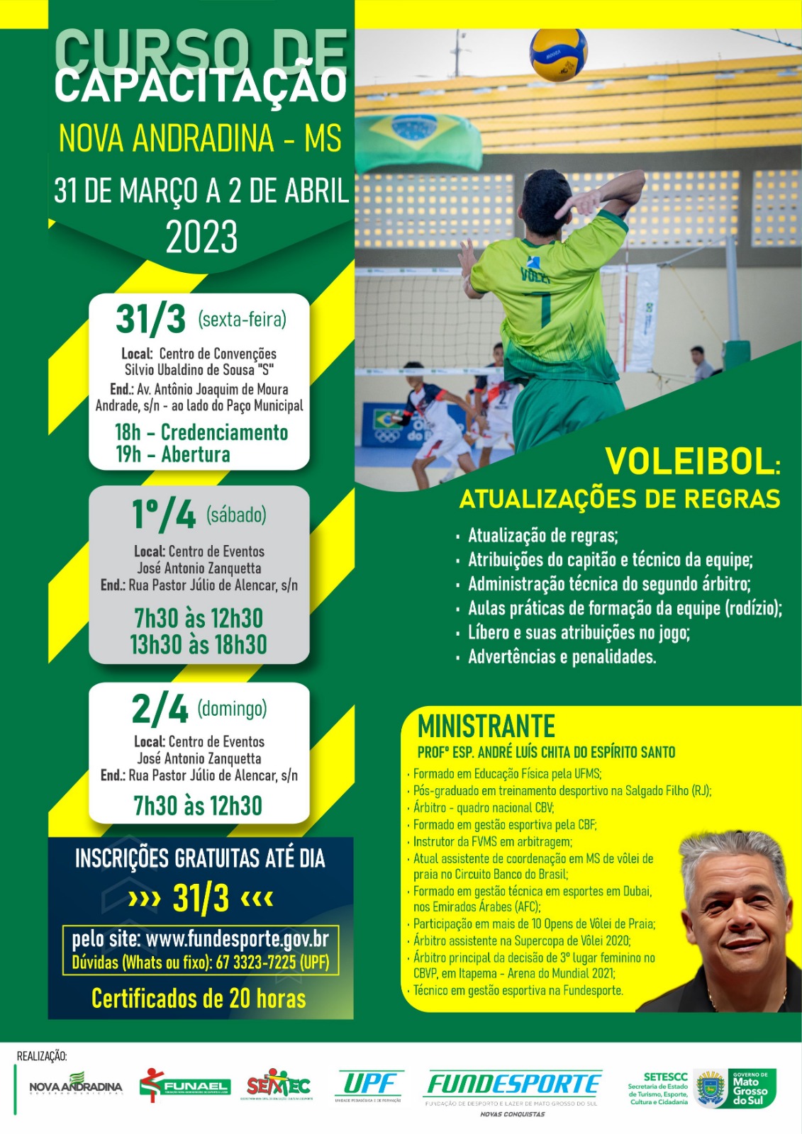 Curso de Atualização de Regras - Liga Esportiva Fronteirista