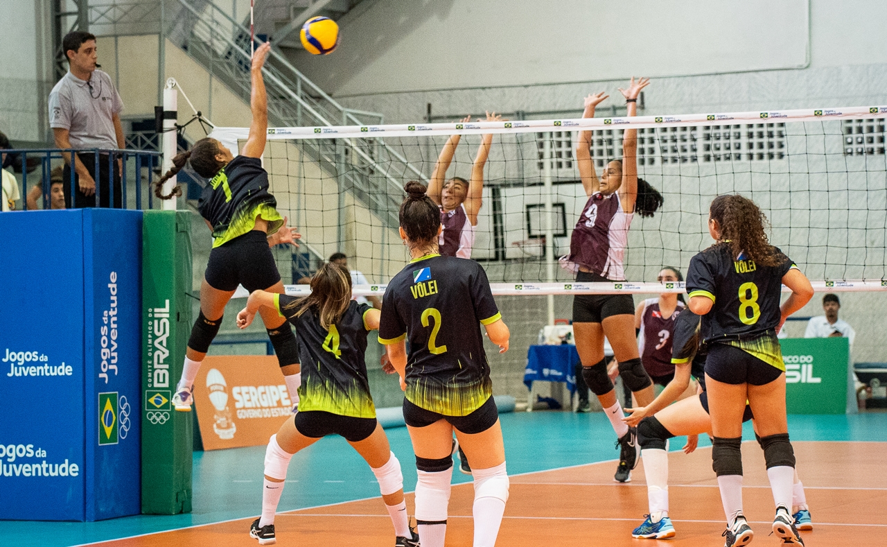 Vôlei feminino de Sinop disputa título nacional dos Jogos Escolares da  Juventude – Só Notícias